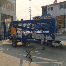 Actuation and Telescoping Lift Lift Mechanism Portable Lifter CRANK ARM TYPE LIFT PLATFORM